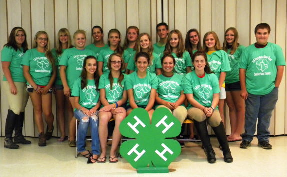 4-H’ers who qualified to represent Cumberland County at the New Jersey State 4-H Horse Show August 26-28.  (Not pictured:  Ireland Styring; Renee Sheppard