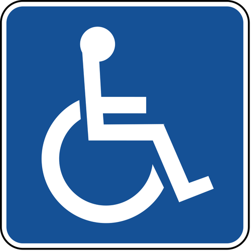 Wheelchair symbol