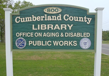 Cumberland County Public Works Office Sign